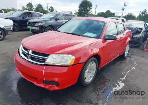 2014 Dodge Avenger Se z USA, uszkodzony, nr VIN 1C3CDZABXEN133269